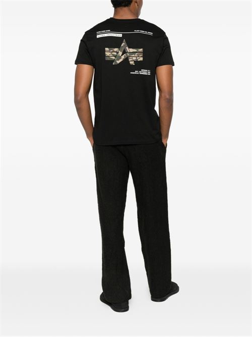 t-shirt uomo mezza manica Alpha Industries | F25850403